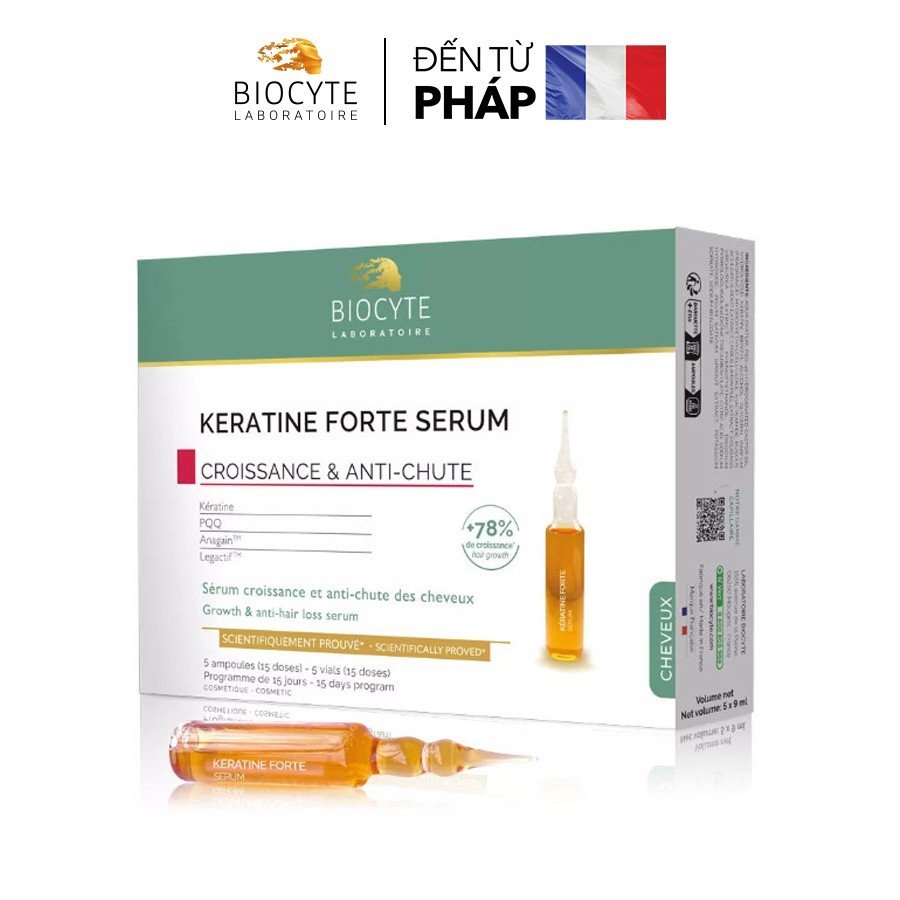 B11 - Tinh chất Keratine giúp giảm gãy rụng tóc - Keratine Forte Serum